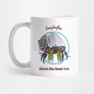 Electric Blue Hermit Crab Mug